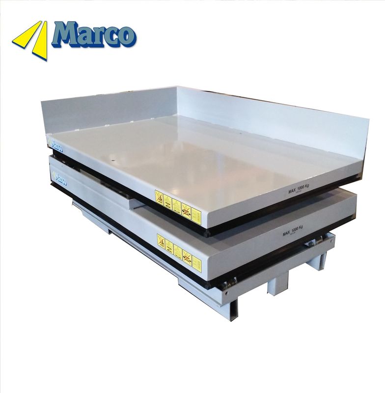 1000 kg Tavolo di sollevamento a forbice a inclinazione idraulica progettato per gru da laboratorio M2-010090-D2 MT