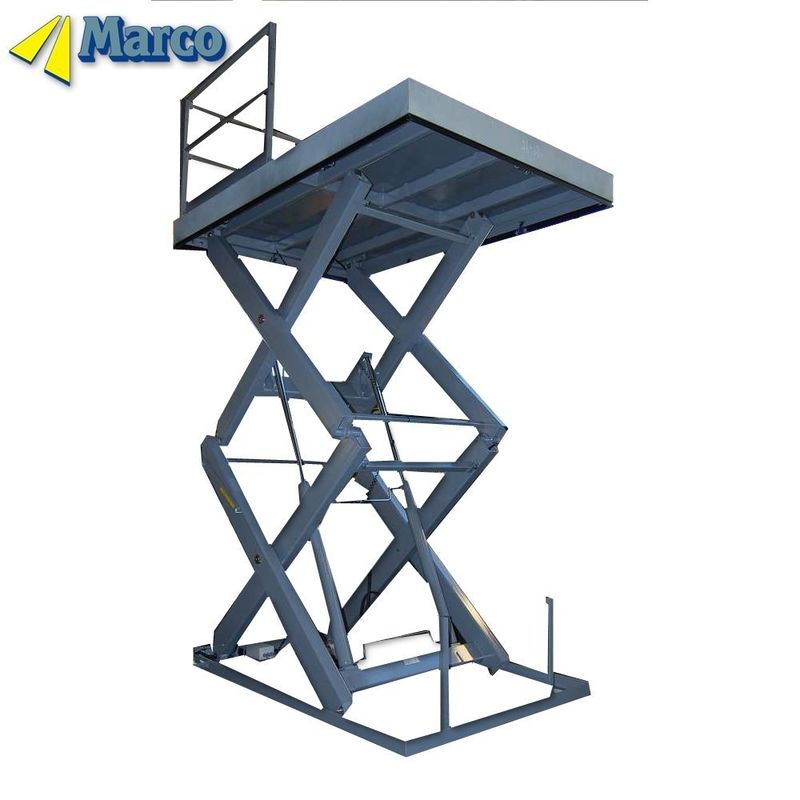 Livello di peso speciale Marco Goods Lift Piattaforma di sollevamento idraulica a forbici a due livelli fissi