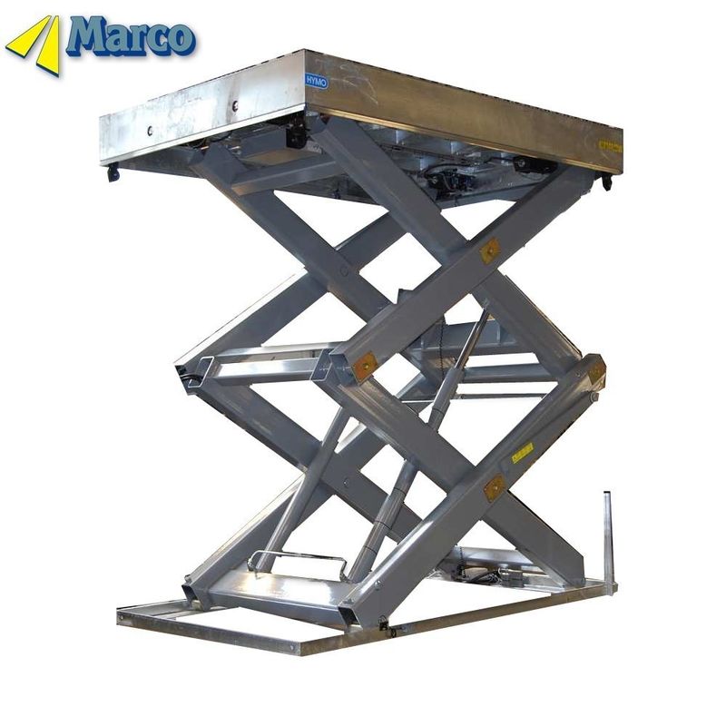 900 mm Altozza chiusa Marco Verticale Mozziere idrauliche Piattaforma di lavoro per stazionario