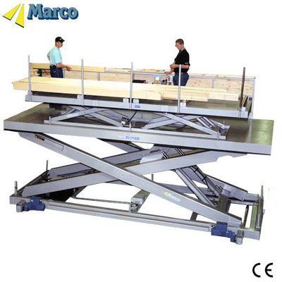 Apparecchiature per la movimentazione dei materiali a propulsione idraulica 2000 kg di capacità Piattaforma di lavoro elevatrice a forbice